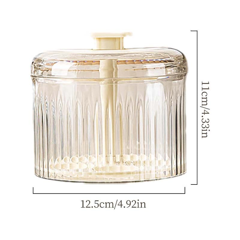 Manual one-piece household meatball maker