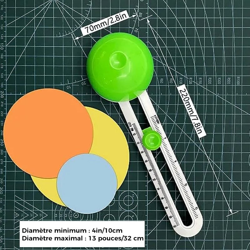  coupe-cercle pour l'artisanat du papier
