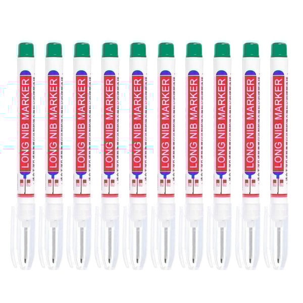 Lange Nasenmarkierungen