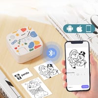 Mini Wireless Bluetooth Label Printer