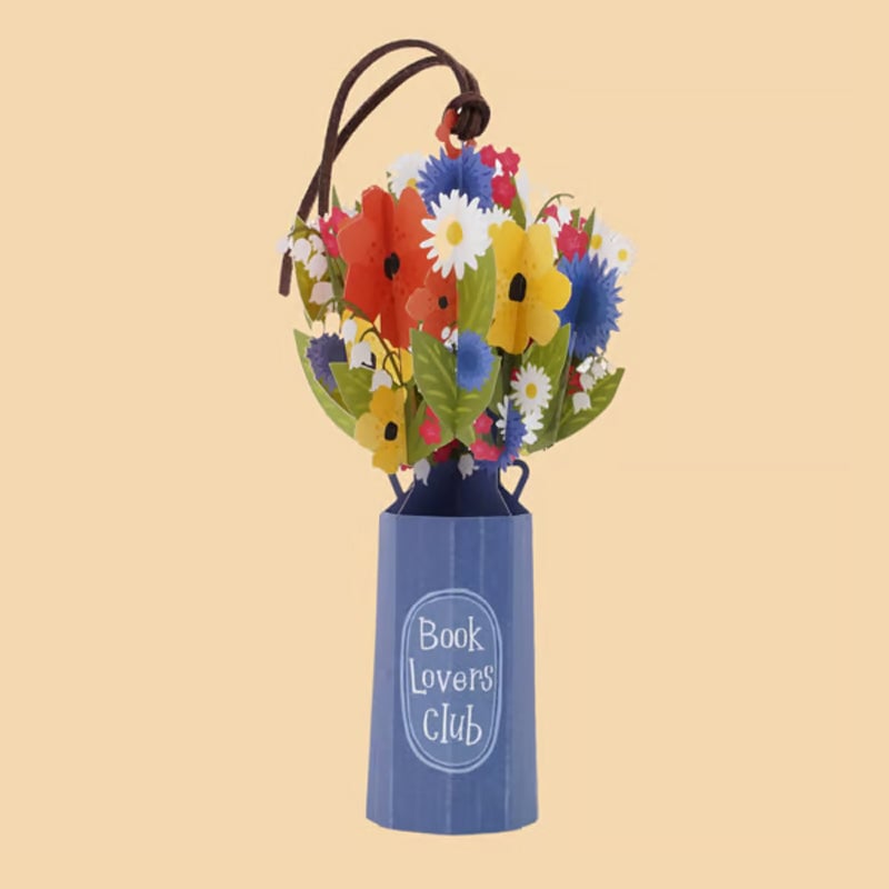 Pre-sale for two weeks-Elegant Bouquet Pop-Up Bookmark