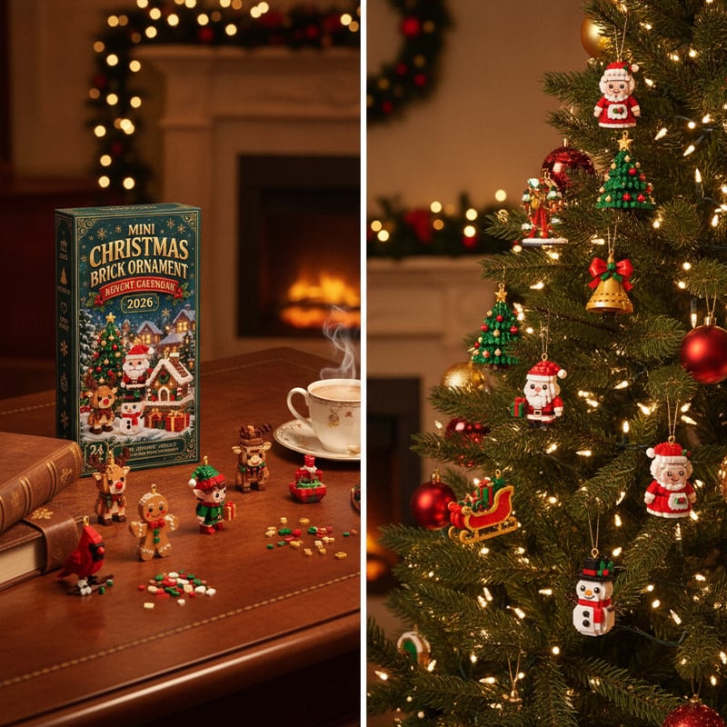 2026 Mini Weihnachtsbaustein Adventskalender