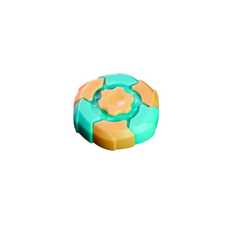 Magnetic Fidget Spinner with Transforming Armor