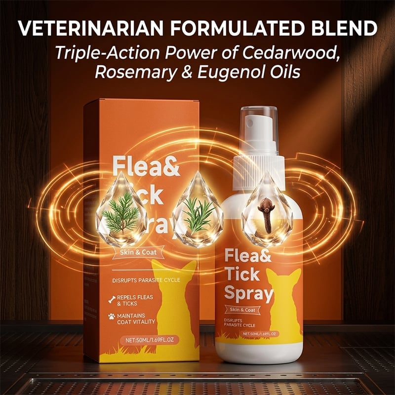 Flea & Tick Pet Care Spray