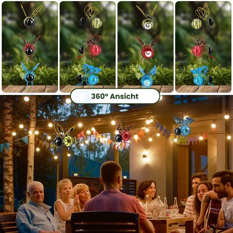 Solar-Hängende Insekten-Simulationsleuchte