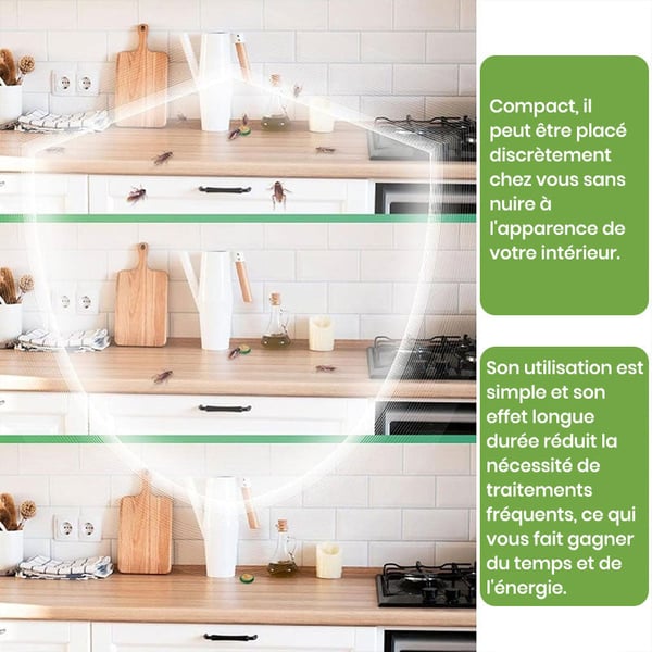 Répulsif contre les cafards