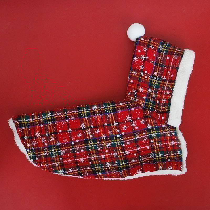 Mantello natalizio per animali domestici