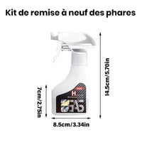 Spray de restauration pour phares