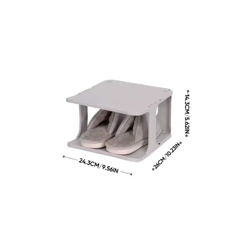 Mehrschichtiges Schuhregal