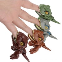 Finger Dinosaur Anime Action Figures Toys