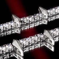 Black Panther Tennis Bracelet