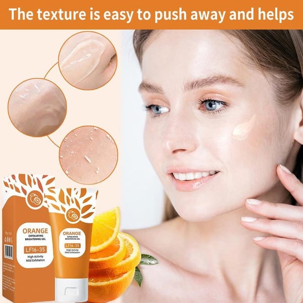 Orange Enzyme Exfoliating Gel 50g – Facial Cleansing Peel