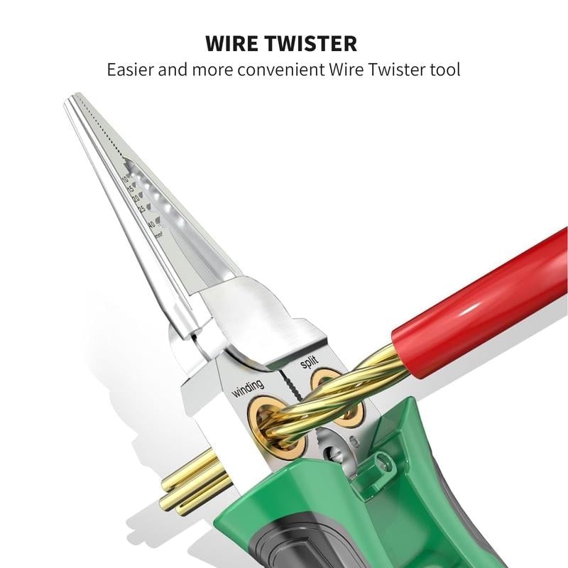 Sakerplus 8-in-1 Wire Stripper Twister