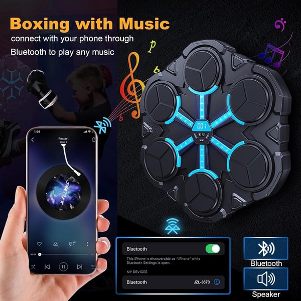 Sakerplus® Music Boxing Training Workout Machine