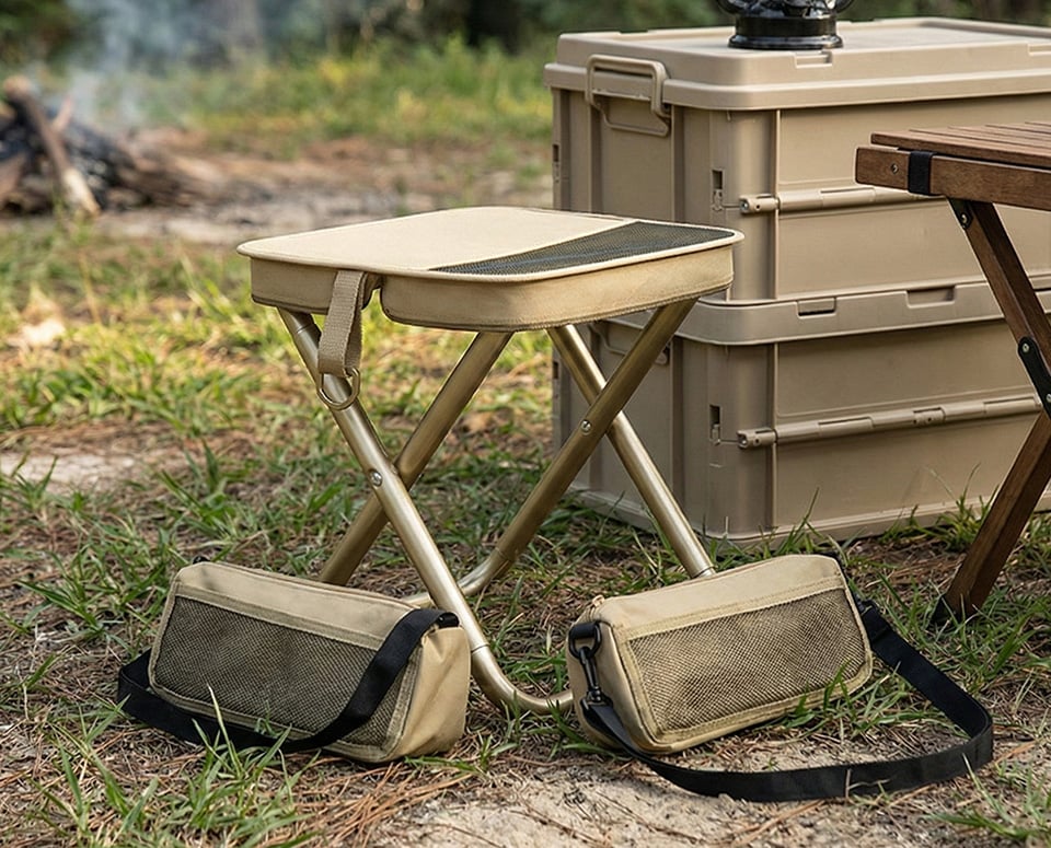 Stool Back Pack Foldable Backpack Stool