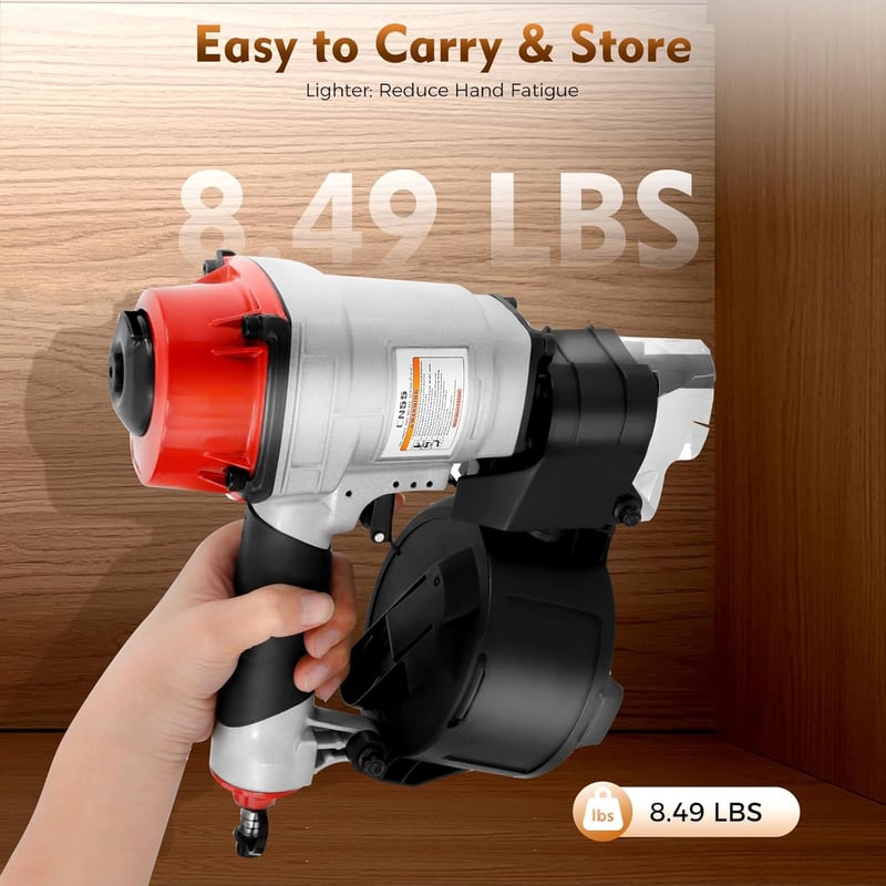 Sakerplus® Pneumatic Coil Roofing Nail Gun