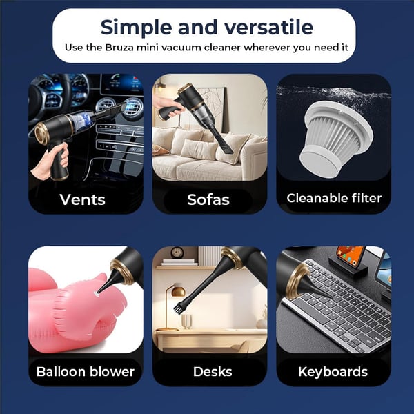 Portable Handheld Car Vacuum Cleaner