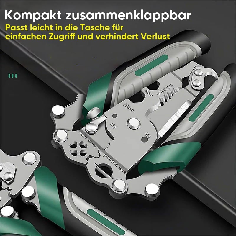 Sakerplus Multifunktions-Elektrikerzangen-Set