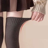 Chaussettes hautes épaisses pour femmes