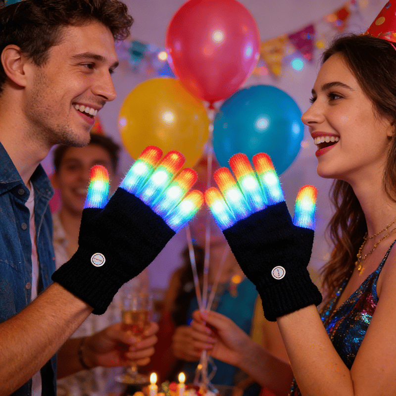 LED Light-Up Gloves