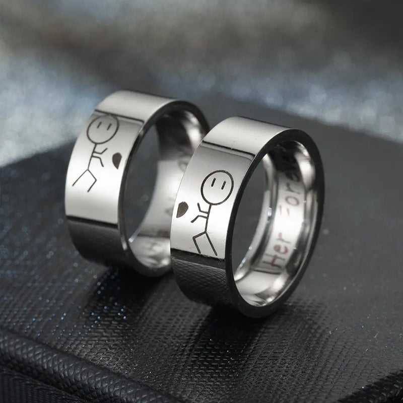 Hans Alltid/Hennes För alltid Ring
