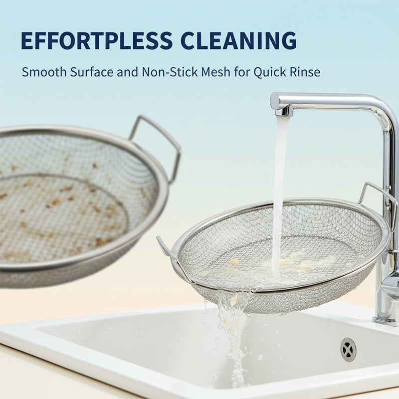 Oil Draining & Food Strainer Tray