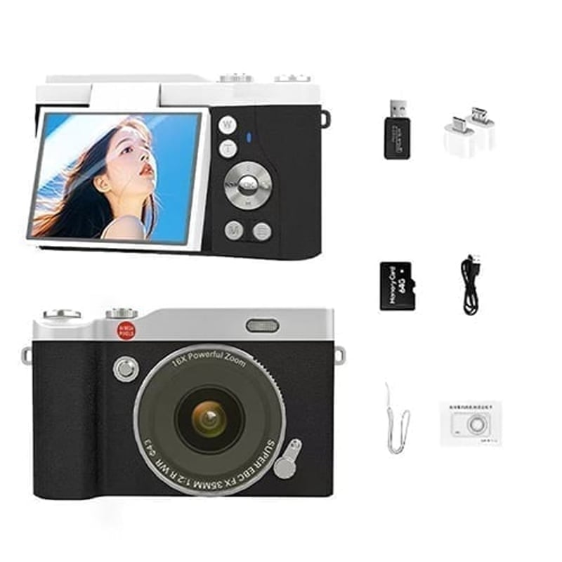 Digital Camera 4K for Photography and Video