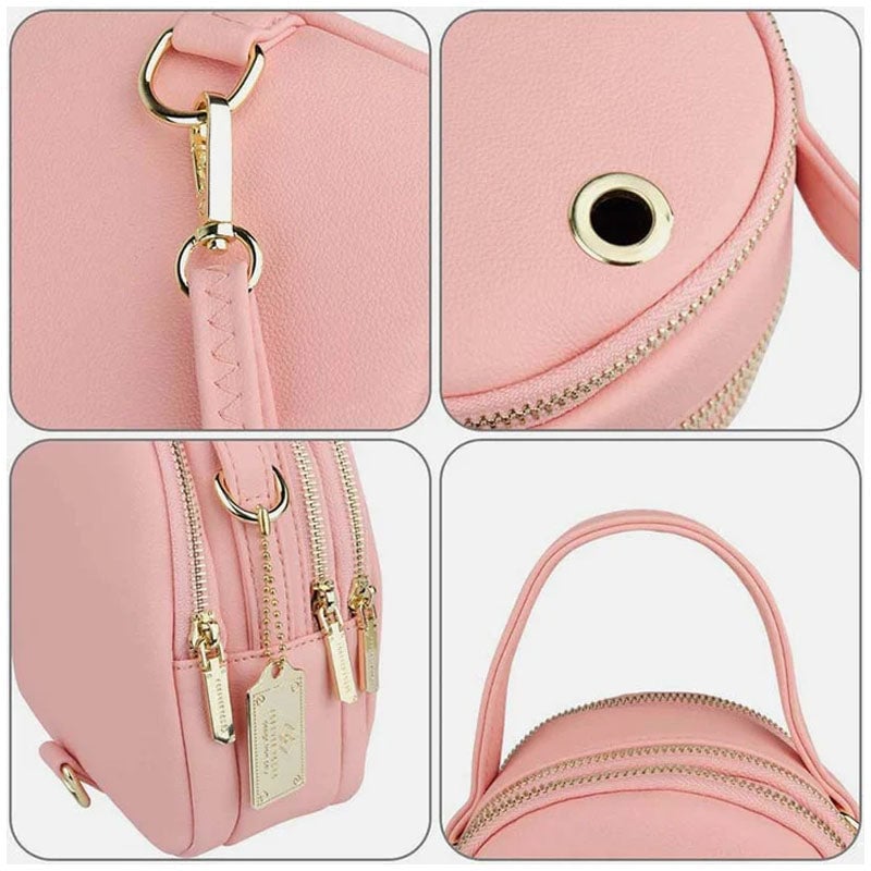 Leichte Umhängetasche mit mehreren Fächern