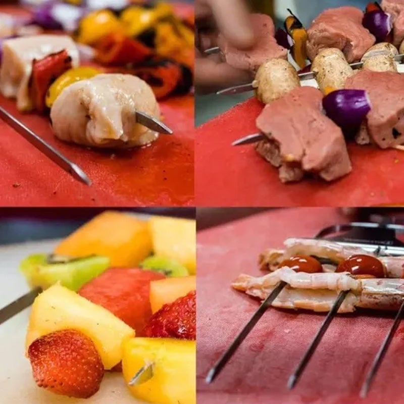 【sale】3 Way Grill Skewers - GrillSavant