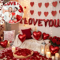 Valentinstag-Ballondekorationen