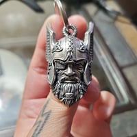 Viking God Guardian Ride Bell nøkkelring