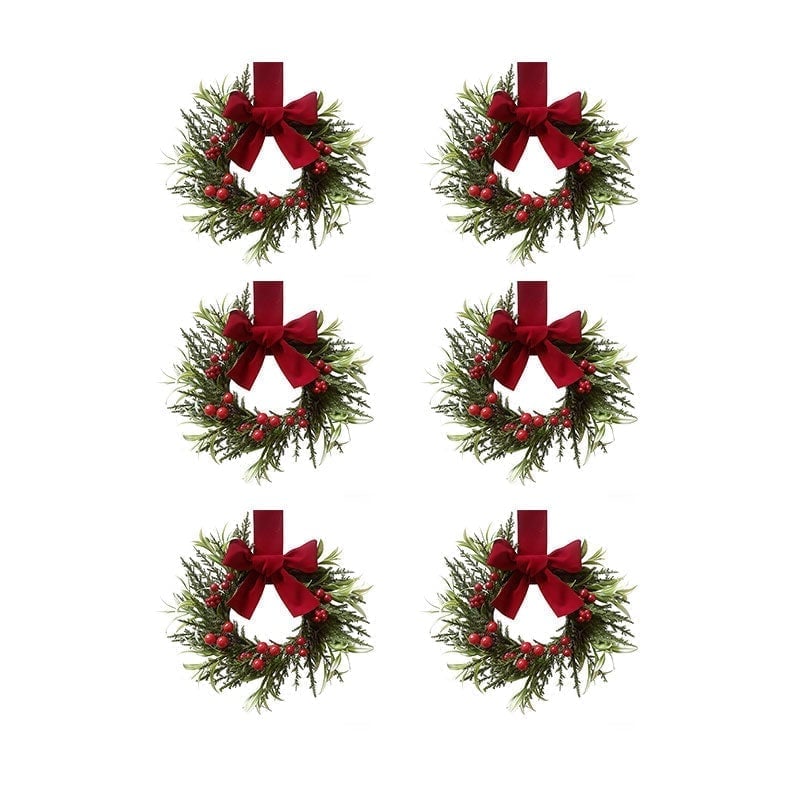 Christmas Wreath (6-Pack)