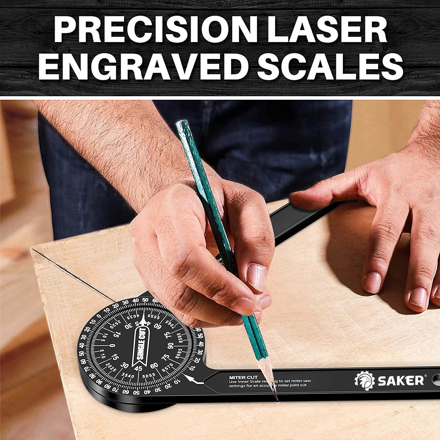 Saker Miter Saw Protractor 