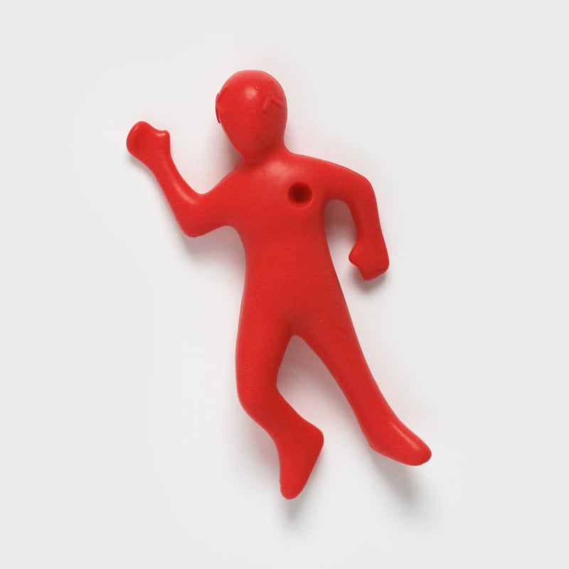 Dead Man Novelty Silicone Holder for Pens & Pencils