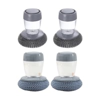 Kitchen Soap Dispensing Palm Brush