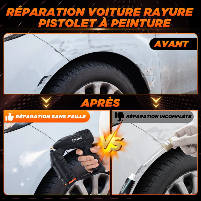 SAKER Pulvérisateur de peinture électrique sans fil
