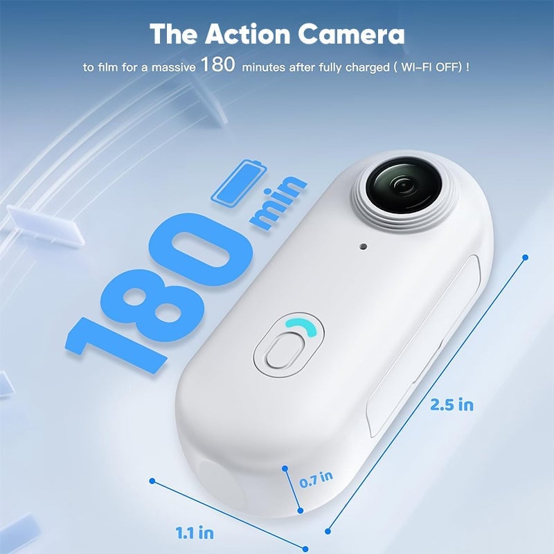 Sakerplus Magnetic 4K UHD Action Camera
