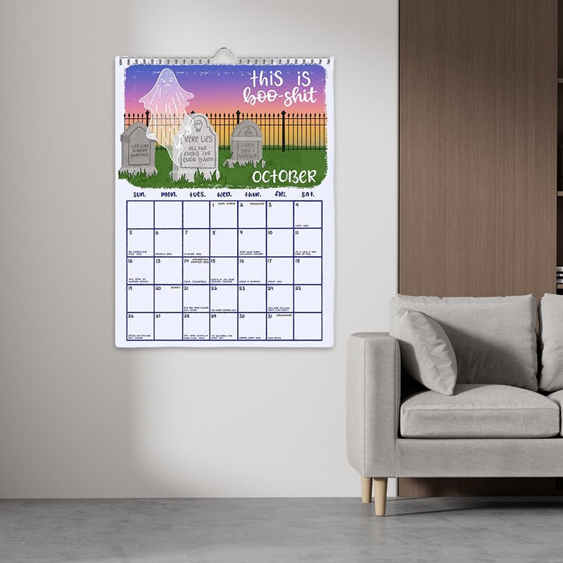 2025 Here We Fucking Go Again-kalender