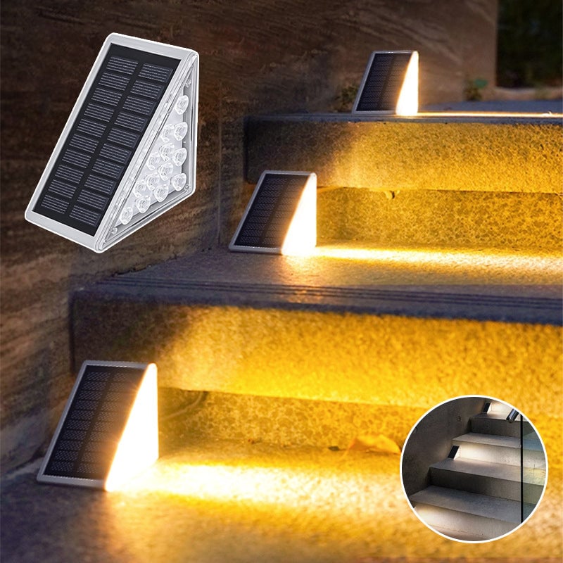 LED-zonne-waterdichte trapverlichting