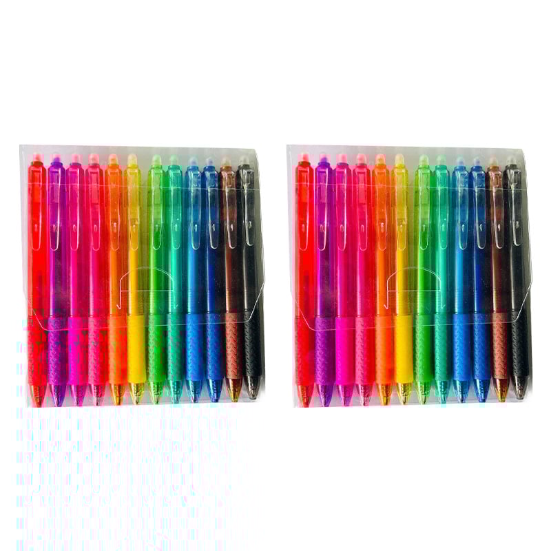 ✨ Multi-Color Erasable Gel Pens (12 pcs)