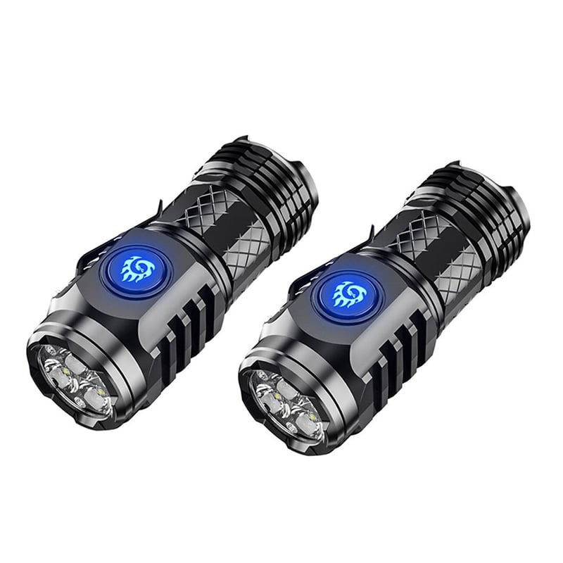 Three-Eyed Monster Mini Flash Super Power Flashlight