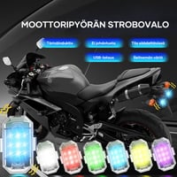 Kirkas langaton LED-strobovalo