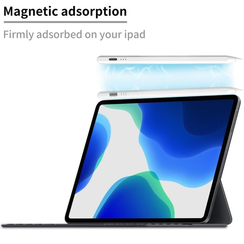Universal Quick Charge Stylus Pen with Magnetic Attachment