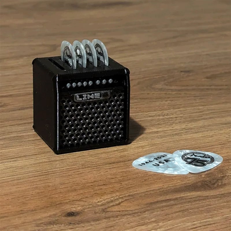 Mini Gitarrenverstärker Plektrum-Halter