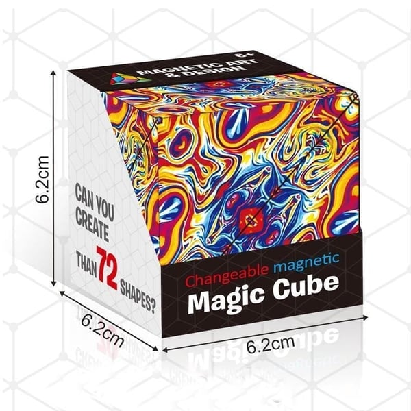 Sakerplus® Changeable Magnetic Magic Cube 