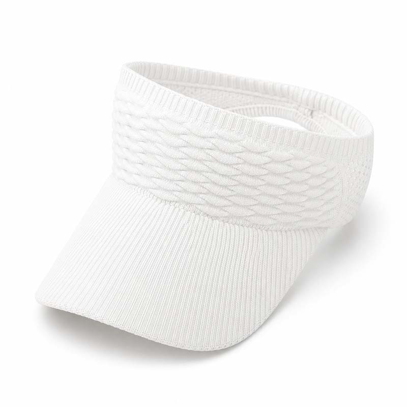 Scaled Brim Sun Visor