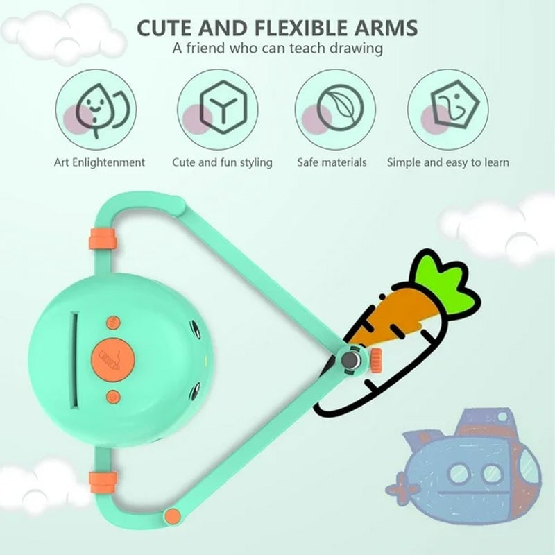 Smart Early Learning Robot – Interactive Art & Education Companion