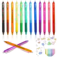 Multi-Color Erasable Gel Pens (12 pcs)