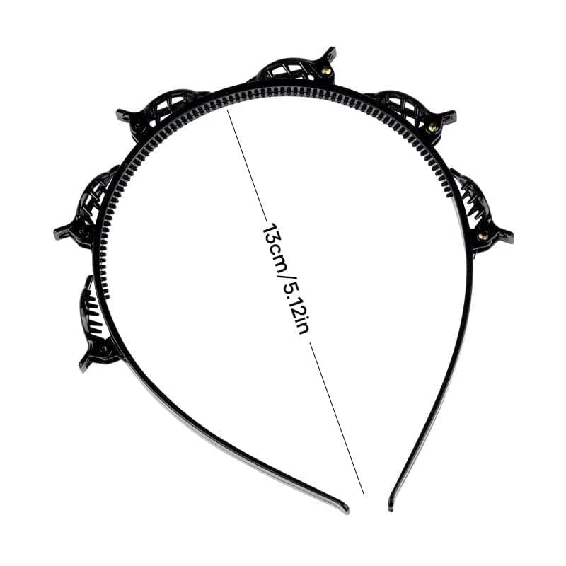 Haarband mit Ponyclip