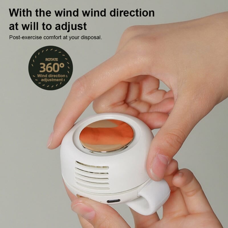 💥New Arrivals💥Small Whirlwind Clip Waist Neck Fan
